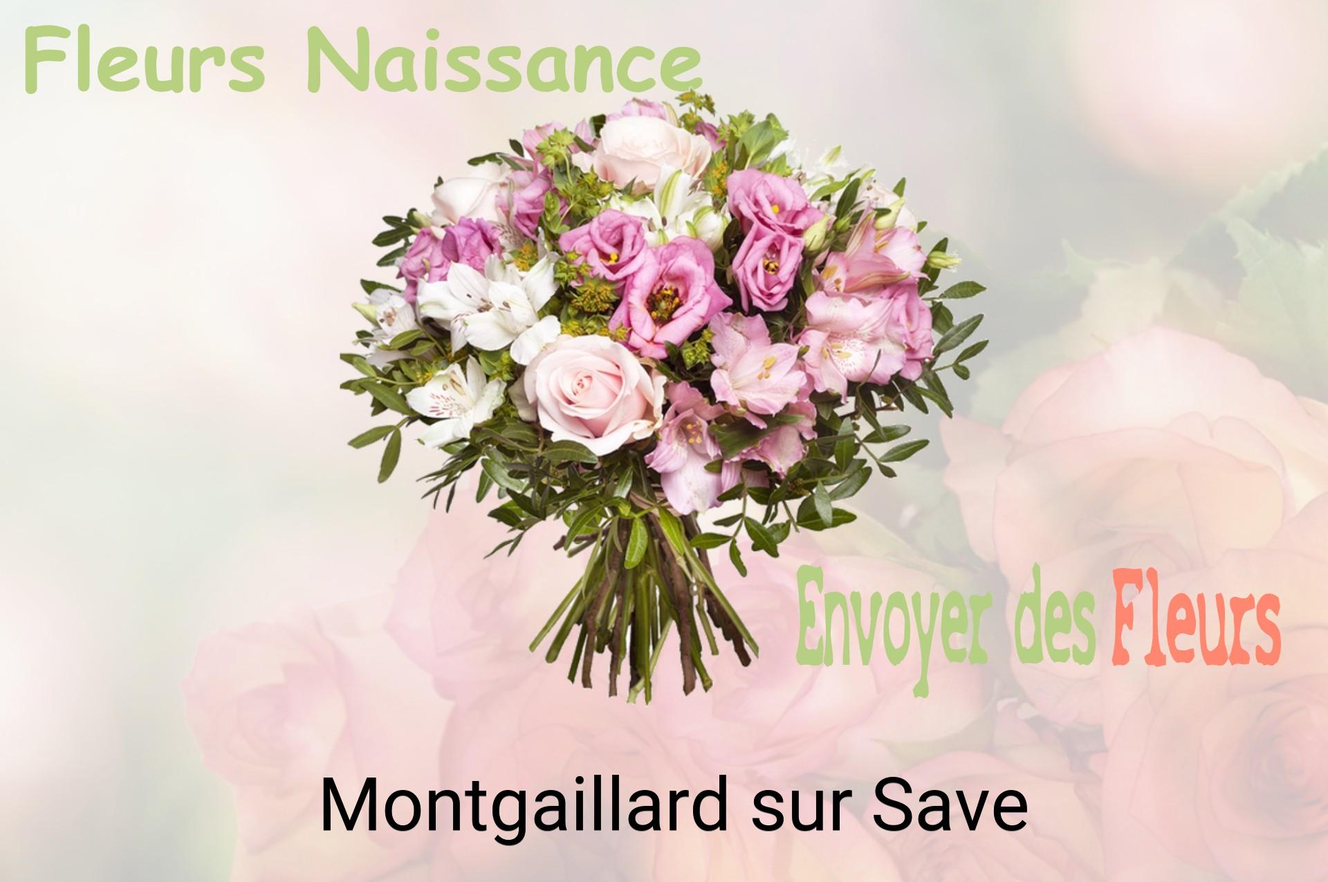 Bouquet de fleurs de naissance livré à Montgaillard-sur-Save