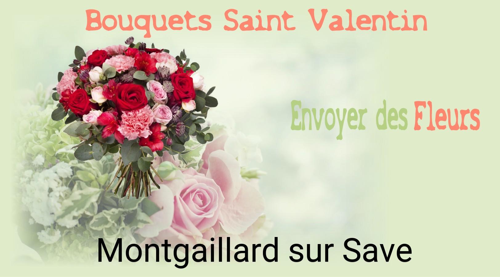 Roses de Saint-Valentin livrées à Montgaillard-sur-Save